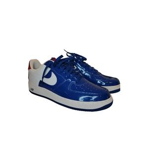 Nike Air Force 1 Sheed Rasheed Blue White Red Sneakers